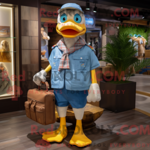 Disfraz de mascota del pato...