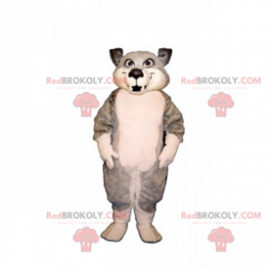 Fjelldyr maskot - Baby ulv - Redbrokoly.com