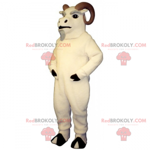 Mascotte bergdier - Ram met mooie hoorns - Redbrokoly.com