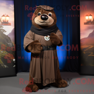 Maskotkostymefigura Brown...