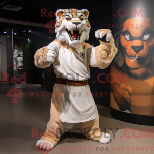 Cream Saber-Toothed Tiger...