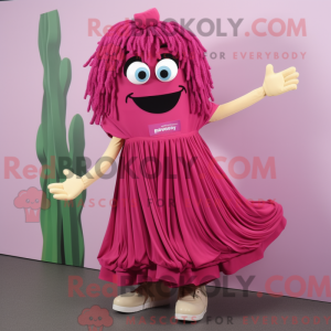 Magenta Pesto Pasta mascot...