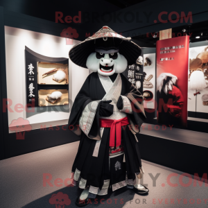 Samurai-Maskottchen-Kostüm...