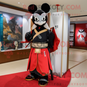 Disfraz de mascota samurai...
