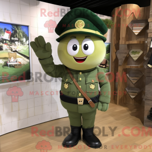Olive Ring Master maskot...