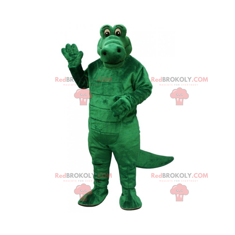Mascotte animaux de la savane - Crocodile - Redbrokoly.com