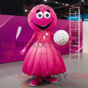 Magenta Volleyball Ball...