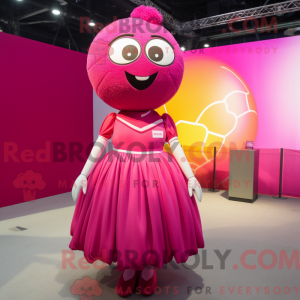 Disfraz de mascota Magenta...