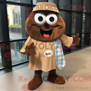 Brown Lasagna mascot...