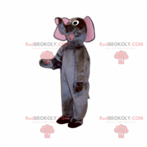 Mascote animal da savana - elefante - Redbrokoly.com