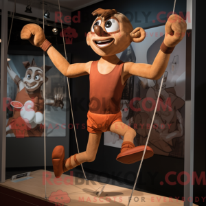 Rust Trapeze Artist maskot...