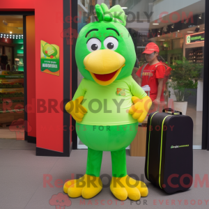 Disfraz de mascota de pollo...