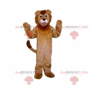 Savannah animal mascot - Lion - Redbrokoly.com