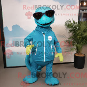 Blauwgroen Diplodocus...