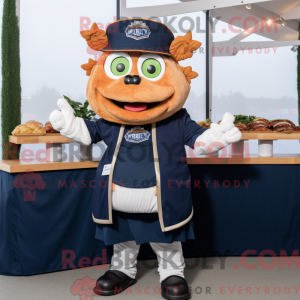 Disfraz de mascota Navy...