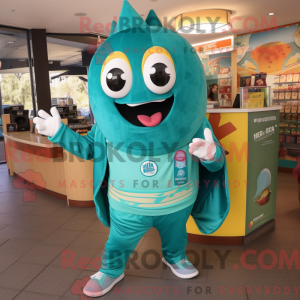 Disfraz de mascota Teal...
