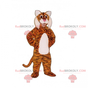 Mascote animal da savana - tigre - Redbrokoly.com