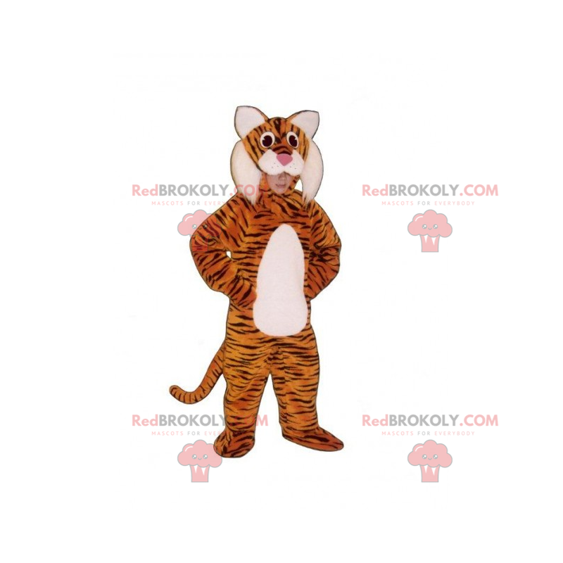 Savannah animal mascot - Tiger - Redbrokoly.com