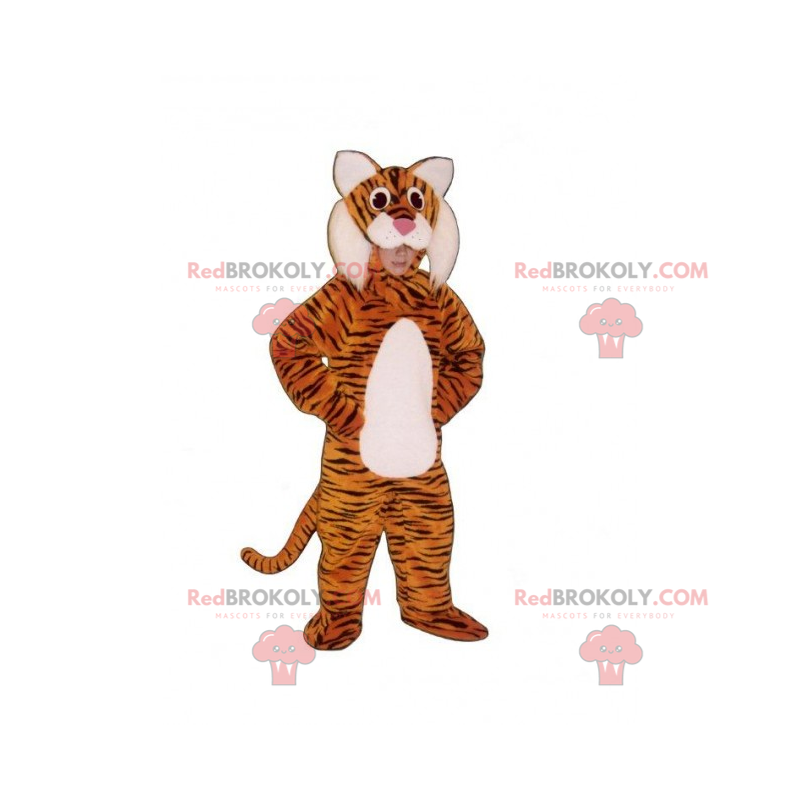 Savannah dyremaskot - Tiger - Redbrokoly.com