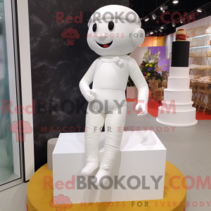 Bryllupskake maskot kostyme...