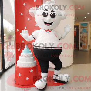Bryllupskake maskot kostyme...