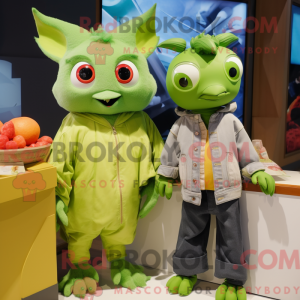 Lime Green Fruit Bat...