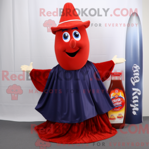 Granatowa butelka ketchupu...