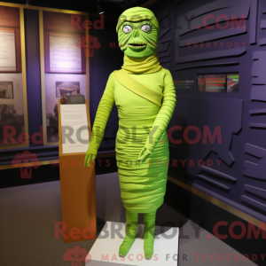 Lime Green Mummie...