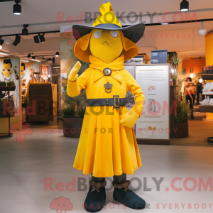 Costume mascotte de chapeau...