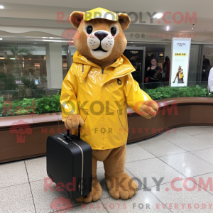 Costume de mascotte de lion...