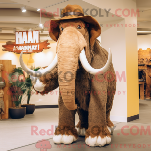 Disfraz de mascota mamut...