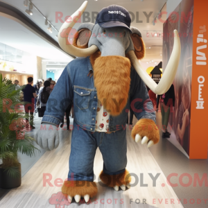 Mammoet-mascottekostuum...
