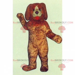 Haustier Maskottchen - Hund mit langen Ohren - Redbrokoly.com