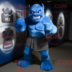 Maskotkostymefigura Blue...