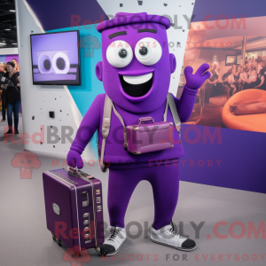 Purple Camera mascot...