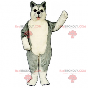 Mascotte animaux domestiques - Husky - Redbrokoly.com