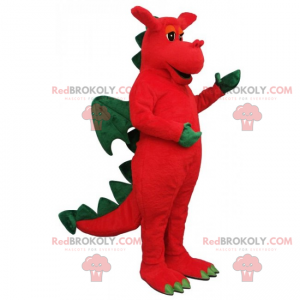 Mascota de animales fantásticos - Dragón - Redbrokoly.com