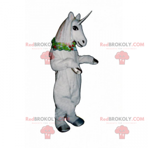 Animali fantastici mascotte - Unicorno - Redbrokoly.com