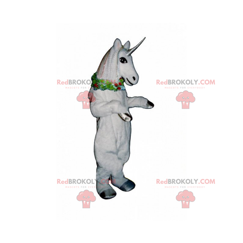 Fantastiska odjur maskot - Unicorn - Redbrokoly.com