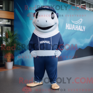 Pukkelhval maskot kostume...