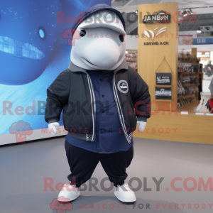 Pukkelhval maskot kostume...