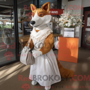 Rust Dingo-maskotdraktfigur...