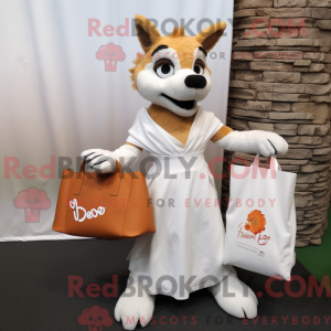 Rust Dingo mascotte kostuum...