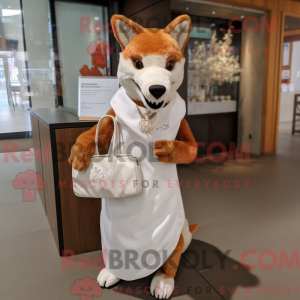 Rust Dingo mascotte kostuum...