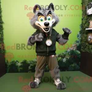 Máscara Olive Wolf com...
