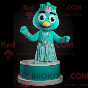 Teal Armbanduhr Maskottchen...