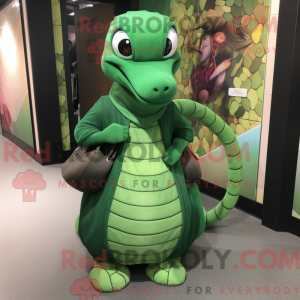 Uma figura de máscara de...