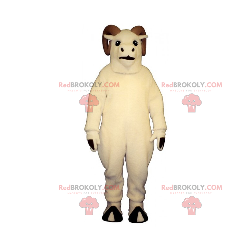 Wildtier-Maskottchen - Widder - Redbrokoly.com