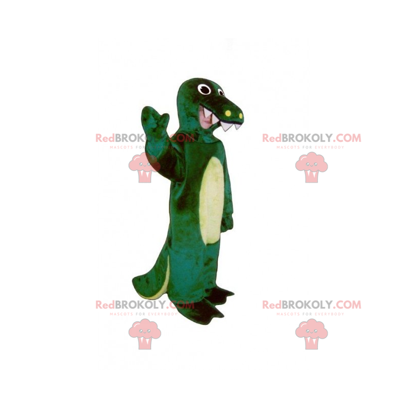 Maskot divokých zvířat - krokodýl - Redbrokoly.com