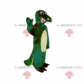 Vilde dyr maskot - krokodille - Redbrokoly.com